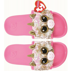 TY Footwear Sequin Slides - Fantasia The Pink Unicorn