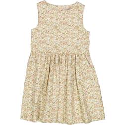 Wheat Thelma Dress - Eggshell Flowers (1214d-280-3130)