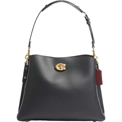 Coach Bolso Plshd Pbbl Willow Sb C2621 Negro 00