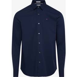 Tommy Hilfiger Camicia Slim Fit Original Stretch Shirt - Marine