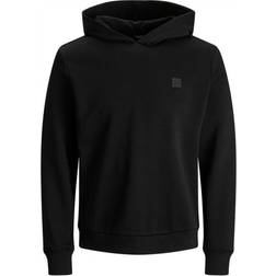 Jack & Jones Solid Hoodie - Black