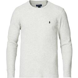 Polo Ralph Lauren Waffle-Knit Sleep Shirt - English Heather/Grijs