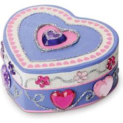 Melissa & Doug Created by Me! Heart Box Wooden Craft Kit