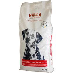 Halla foder Lamb & Rice 21-11 15kg