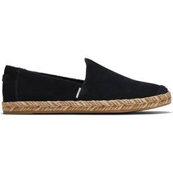 Toms Pismo Esp Ss Slip-On Suede - Black