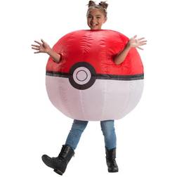 Rubies Barn Uppblåsbar Pokéball Maskeraddräkt