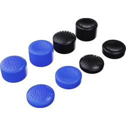 Piranha Playstation 5 Silicone 4X4 Thumb Grips - Blue/Black