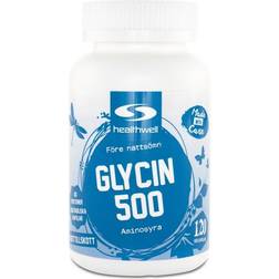 Healthwell Glycine 500 120 stk