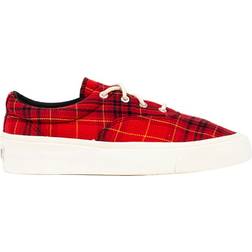 Converse Twisted Plaid Skid Grip Low Top M - Haute Red/Egret/Buttercup