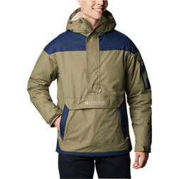 Columbia Challenger Windbreaker - Stone Green/Collegiate Navy