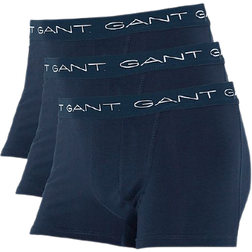 Gant Herenslips 3P Essential Basic - Marine Katoen