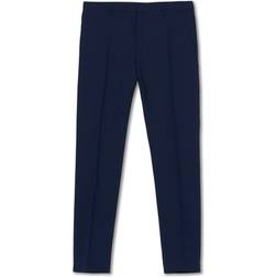 Calvin Klein Wool Stretch Trousers - Ink Blue