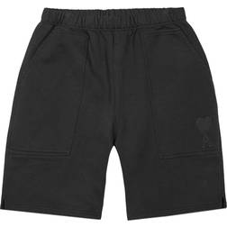 Ami Paris Ami De Coeur Track Shorts - Black