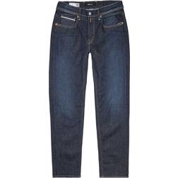 Replay Straight Fit Hyperflex Re-Used Grover Hyperflex Jeans - Navy