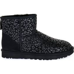 UGG Classic Mini Snow Leopard - Black