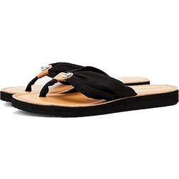 Tommy Hilfiger Ruched Sandals - Black