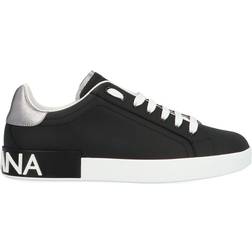 Dolce & Gabbana Logo Low Top M - Nero/Argt