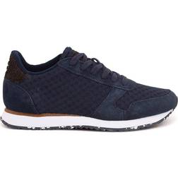 Woden Ydun Suede Mesh II - Blauw