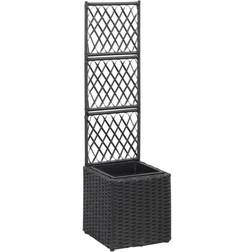 vidaXL Trellis Raised Bed with Pot Plantekasse