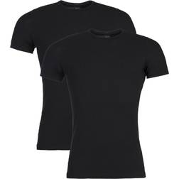 Jack & Jones Jacbasic Crew Neck Tee 2PK Black