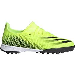 adidas Junior X Ghosted.3 TF - Solar Yellow/Core Black/Royal Blue