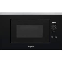 Whirlpool WMF250G Sort, Integreret, Rustfrit stål