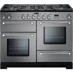 Rangemaster KCH110NGFSS/C Kitchener 110cm Gas Chrome, Stainless Steel