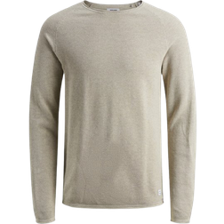 Jack & Jones Essential Hill Knit Crew Neck Noos Felpa Oatmeal/Melange