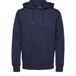 Selected Jackson380 Hoodie Sweat - Blue/Navy Blazer