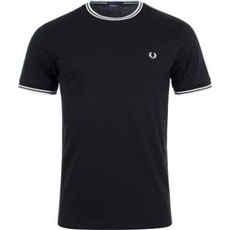 Fred Perry Twin Tipped T-Shirt - Zwart