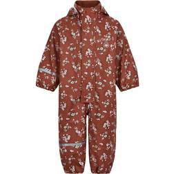 CeLaVi PU Rain Overall Flowers - Redwood (310233-4519)