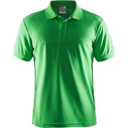 Malmbergs Craft Classic Pique Polo Shirt - Craft Green