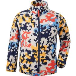 Didriksons Monte Printed Kid's Fleece Jacket - Multi Algae (503662-852)