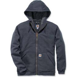 Carhartt Sherpa-Lined Midweight Full-Zip Sweatshirt - Carbon Heather