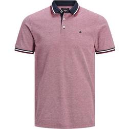 Jack & Jones Hombre Classic Pique Knit Manga Corta Polo Navy/Blanco