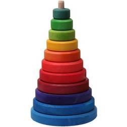Grimms Stacking Tower Rainbow Large