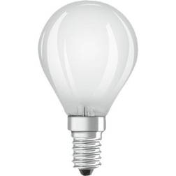 LEDVANCE OSRAM-LED-golfpallolamppu E14 4,8W 2700K himmennys