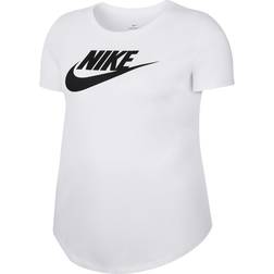 Nike Sportswear Essential Plus Size T-shirt Women's - White/Black