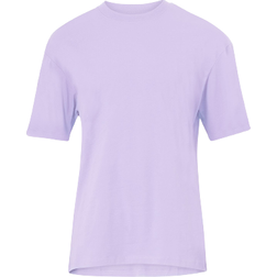 Jack & Jones Boxy Fit Cotton T-shirt - Pastel/Lavender