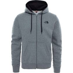 The North Face Men's Open Gate Light Full-Zip Hoodie - TNF Medium Grey Heather (STD)/TNF Black