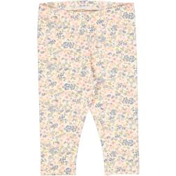 Wheat Baby Jersey Leggings - Flowers & Seashells