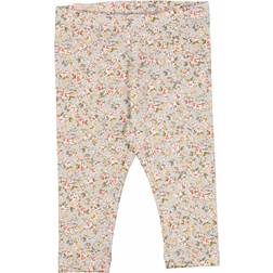 Wheat Baby Jersey Leggings - Dusty Dove Flowers (4853d-186-9052)