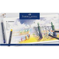 Faber-Castell Goldfaber Coloured Pencils Tin of 36