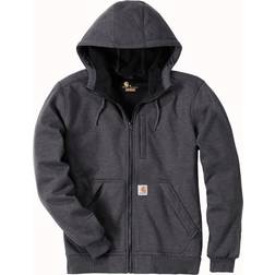 Carhartt Felpa Wind Fighter Zip Full-Zip Uomo - Carbone