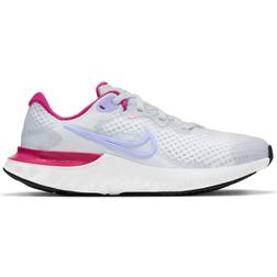 Nike Renew Run 2 GS - Football Grey/Purple Pulse/Fireberry