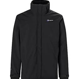 Berghaus Hillwalker 3in1 Waterproof Jacket - Black/Black