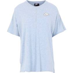 Nike Sportswear Short-Sleeve Top - Light Armoury Blue/Heather/White