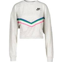 Nike Heritage Crew Birch Camisa - Black - Women