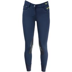 Hy Equestrian X Sports Silicone Knee Patch Breeches Women