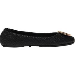 Tory Burch Minnie Travel Ballet Flat - Quilted Perfect Black/Gold